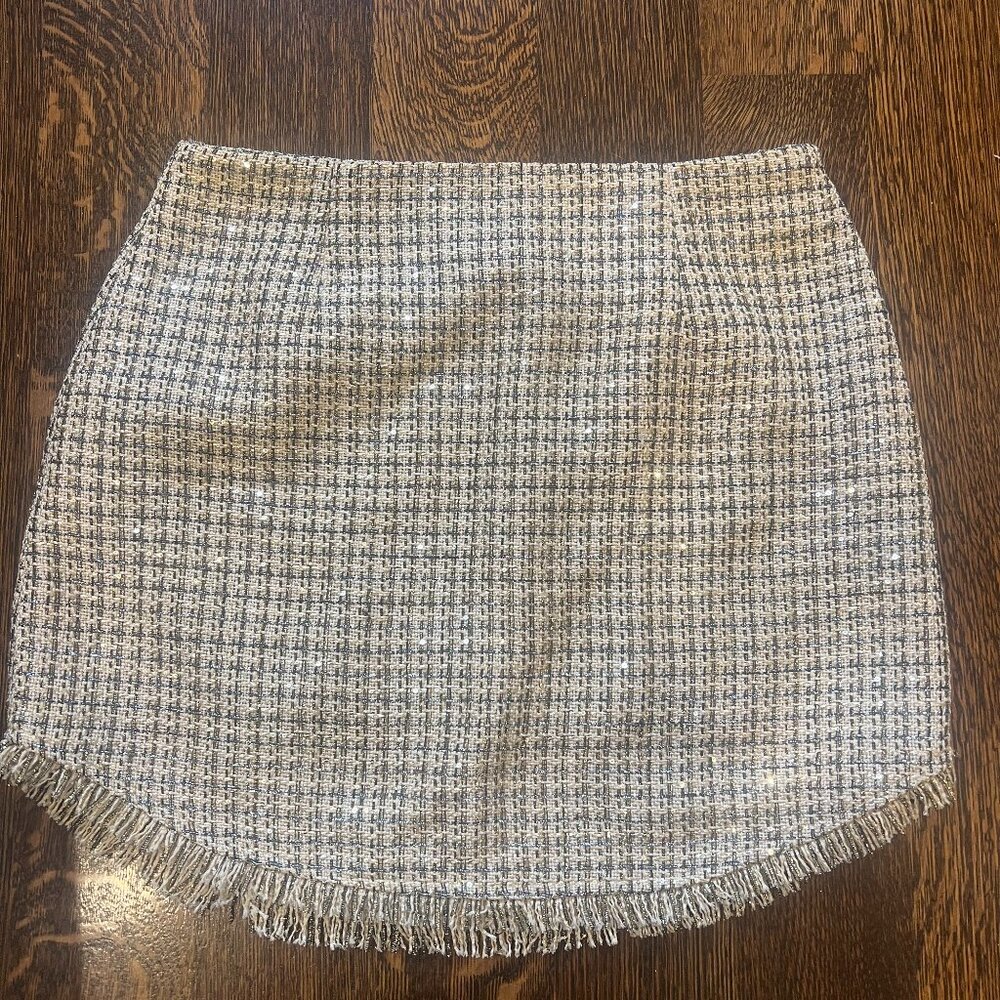 NWT Sundays by wearesundays Luke Plaid Mini Skirt US Medium